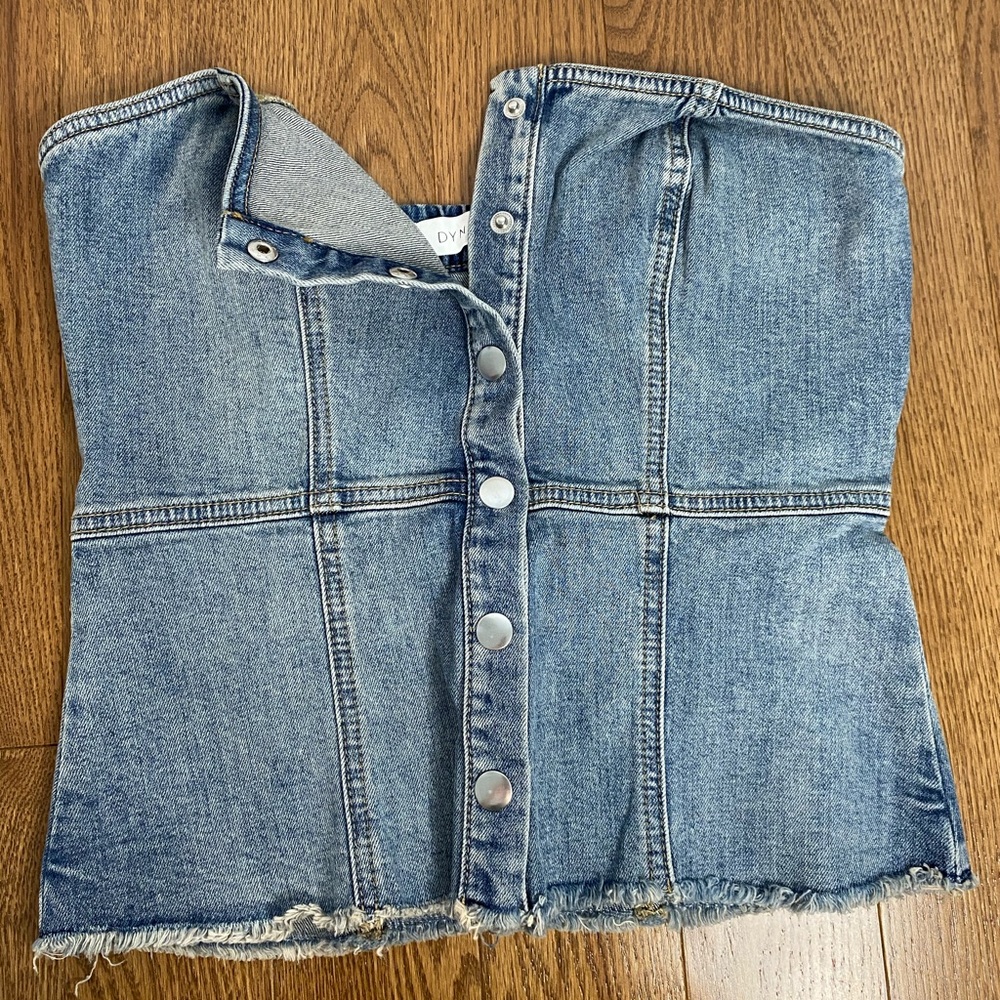 Jean crop top - Picture 4 of 4
